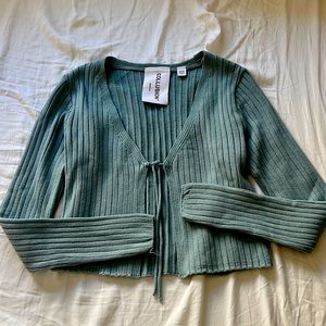 Sweater from ASOS, light blue.